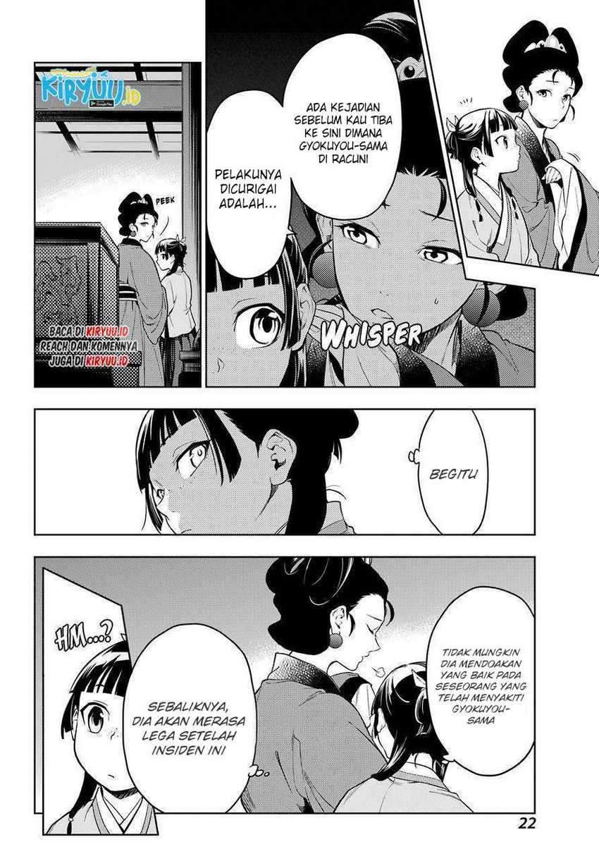 Kusuriya no Hitorigoto Chapter 44.2 Bahasa Indonesia