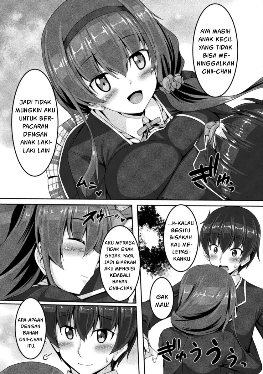 Yandere Imouto ni Aisaresugite Kozukuri Kankin Seikatsu Chapter 02 Bahasa Indonesia