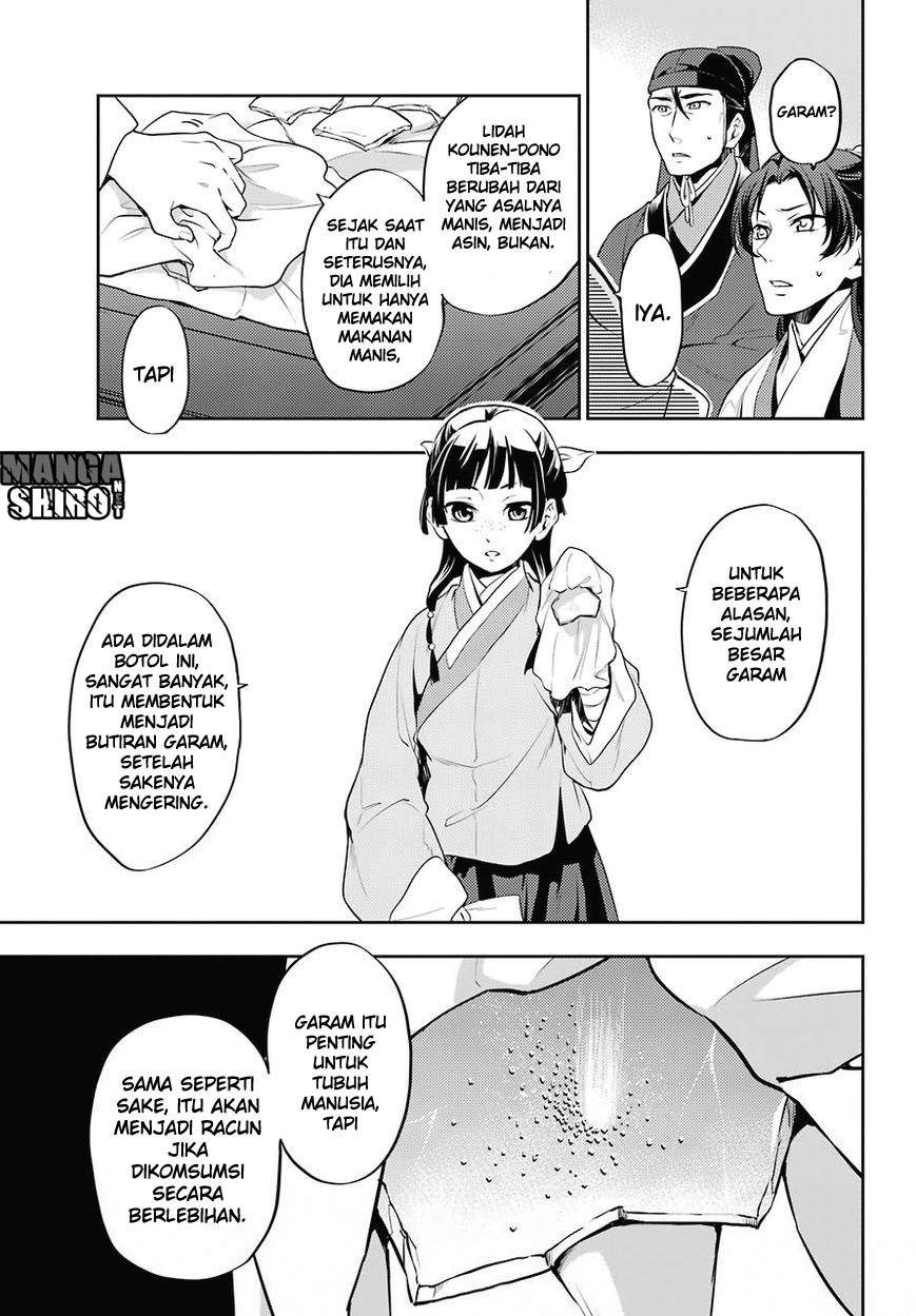 Kusuriya no Hitorigoto Chapter 14 Bahasa Indonesia