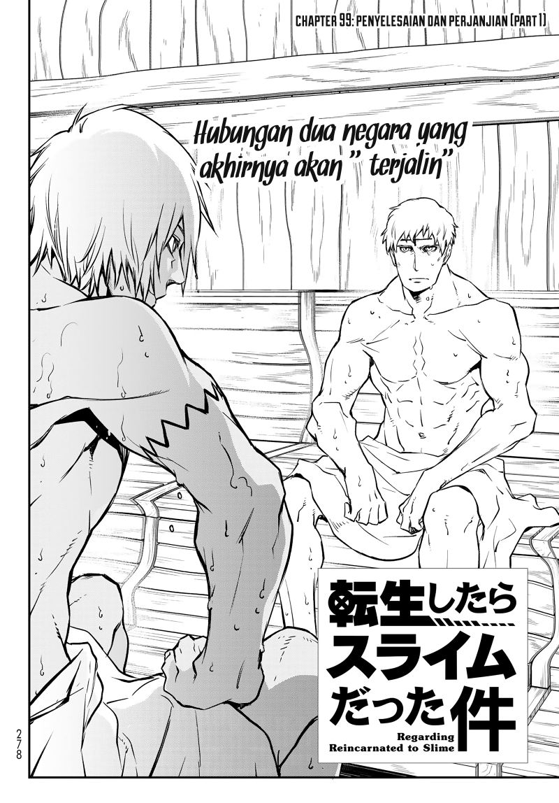 Tensei Shitara Slime Datta Ken Chapter 99 Bahasa Indonesia