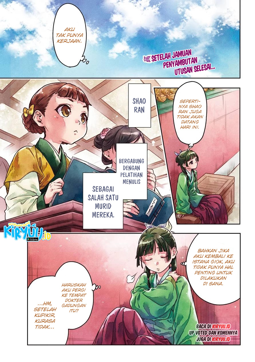 Kusuriya no Hitorigoto Chapter 49 Bahasa Indonesia