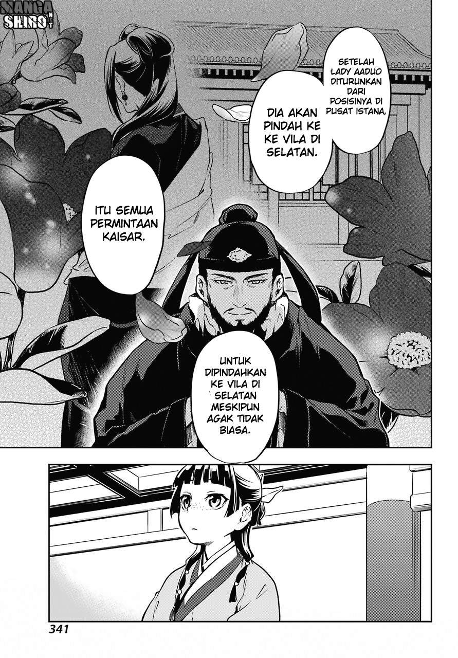 Kusuriya no Hitorigoto Chapter 17 Bahasa Indonesia