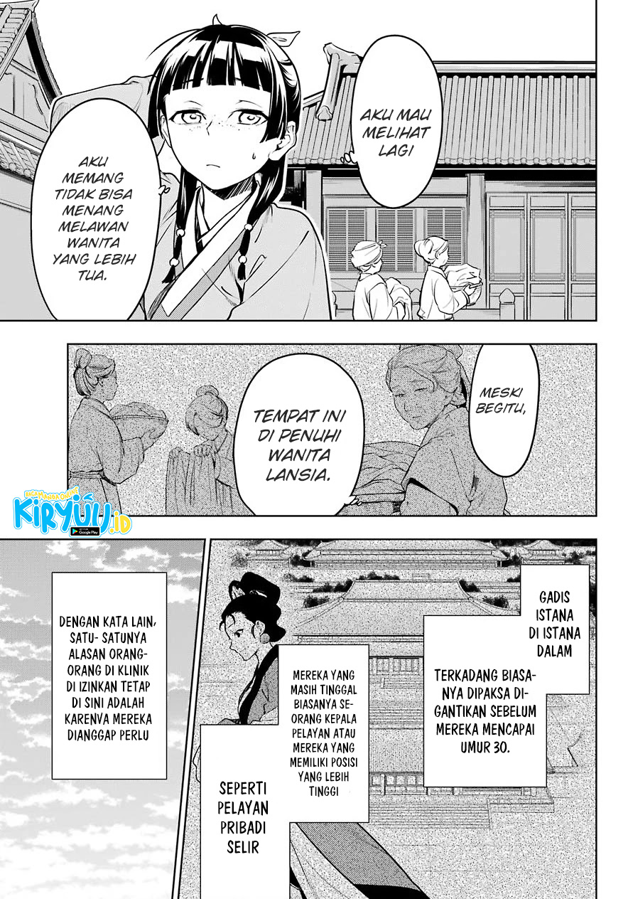 Kusuriya no Hitorigoto Chapter 49 Bahasa Indonesia