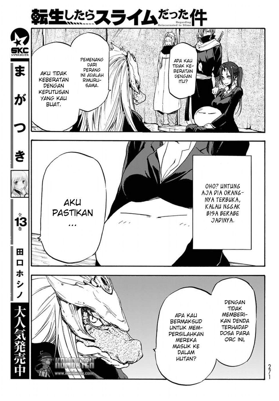 Tensei Shitara Slime Datta Ken Chapter 26 Bahasa Indonesia