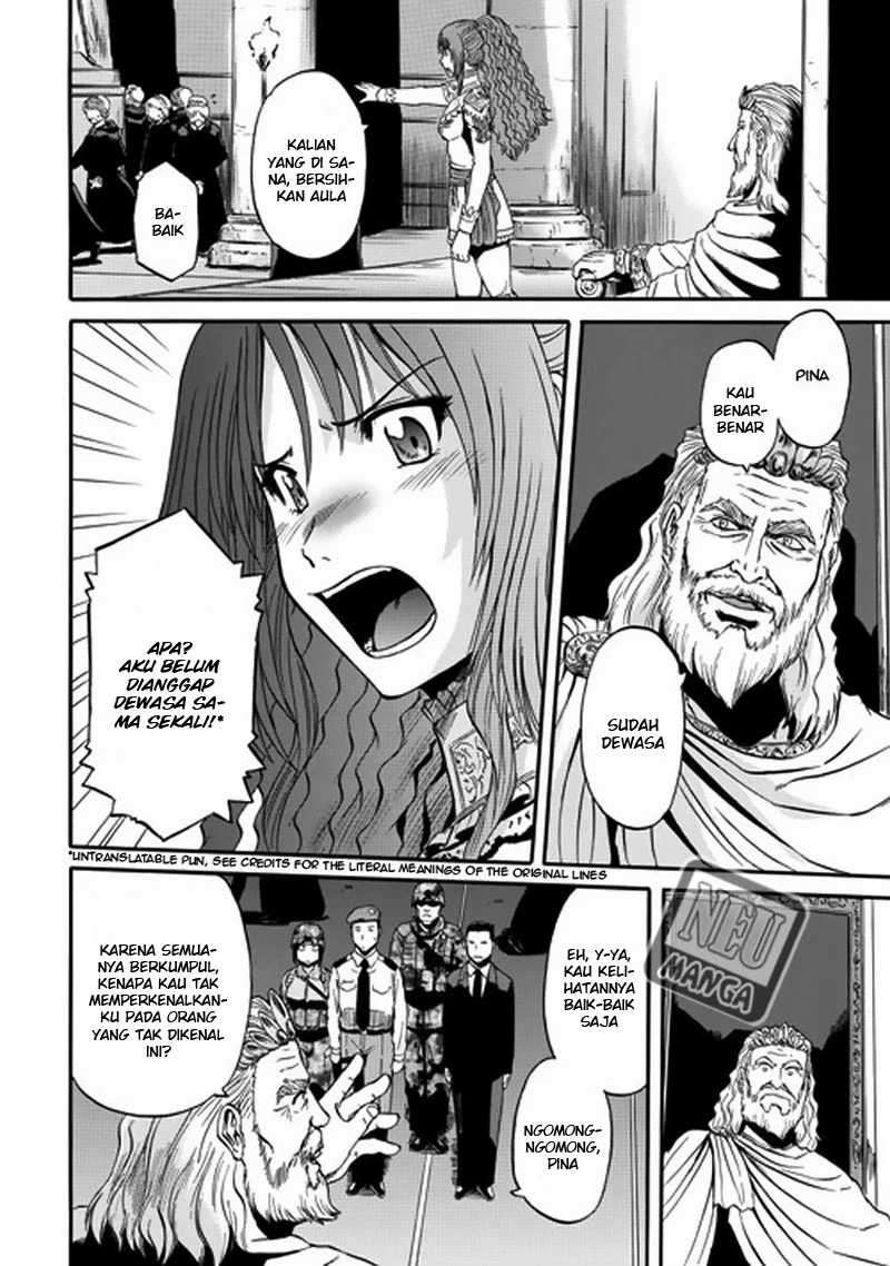 Gate – Jietai Kare no Chi nite, Kaku Tatakeri Chapter 32 Bahasa Indonesia