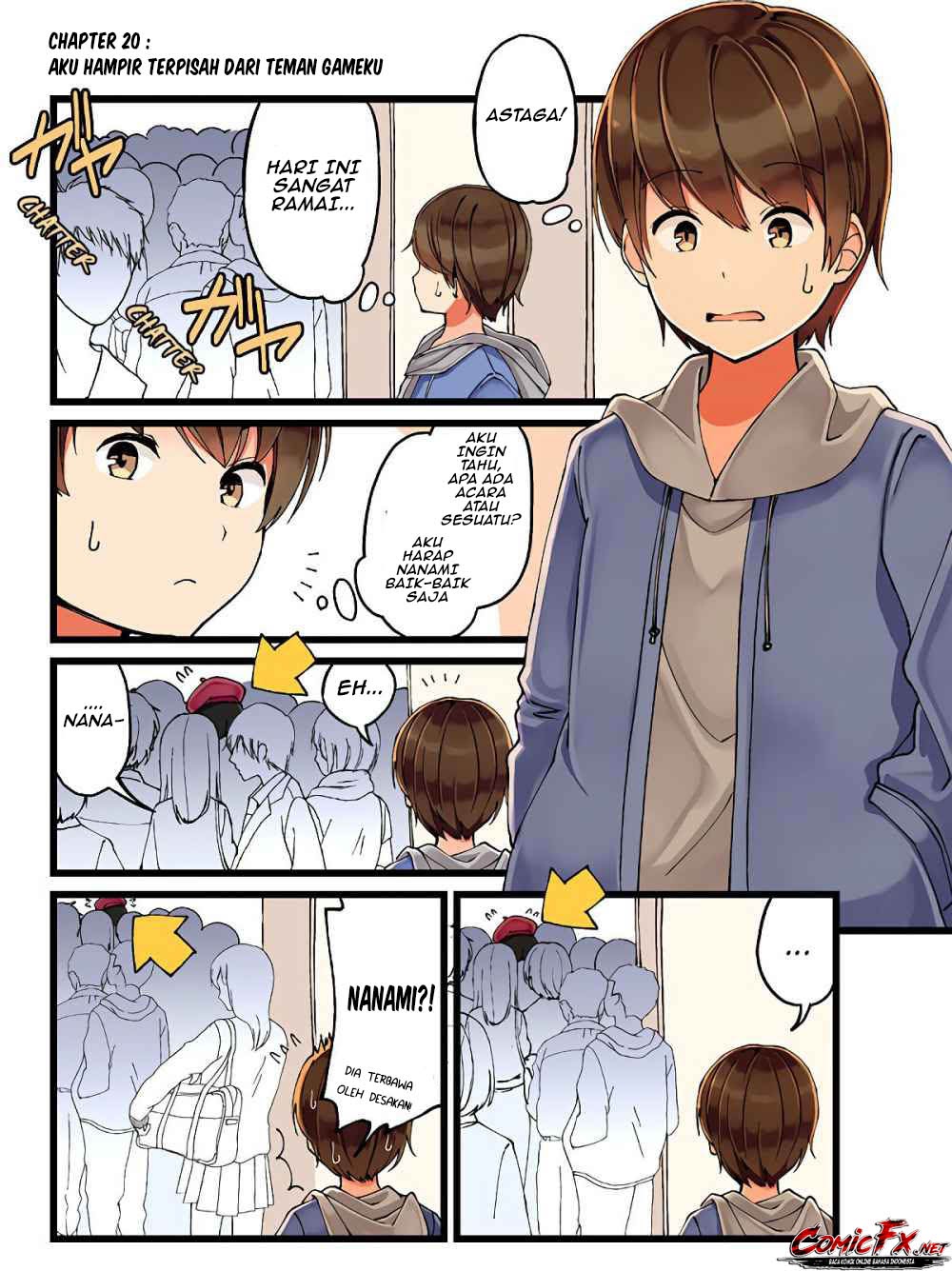 Hanging Out with a Gamer Girl Chapter 20 Bahasa Indonesia