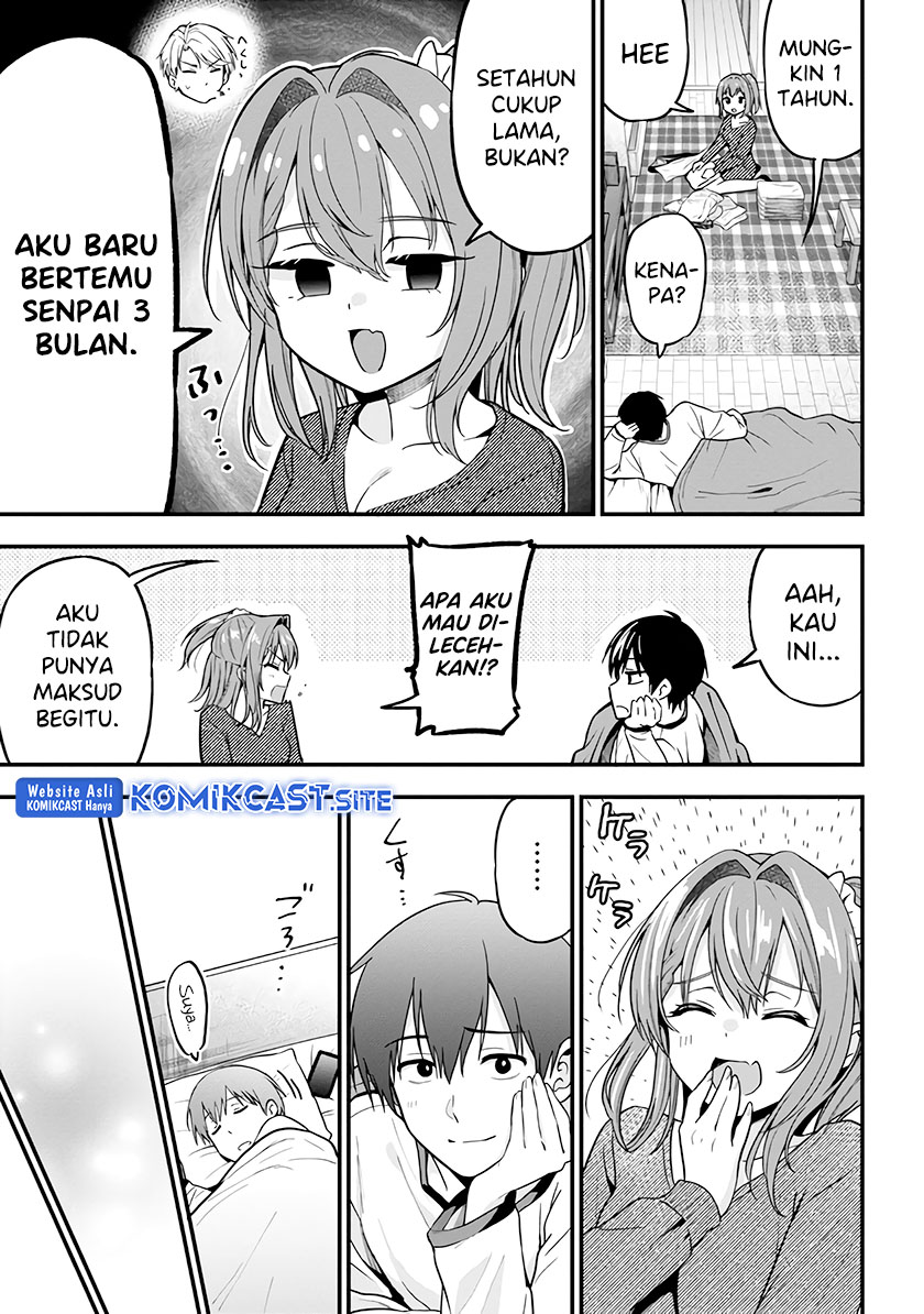 Kanojo ni Uwaki Sareteita Ore ga Koakuma na Kouhai ni Natsukarete Imasu Chapter 13 Bahasa Indonesia