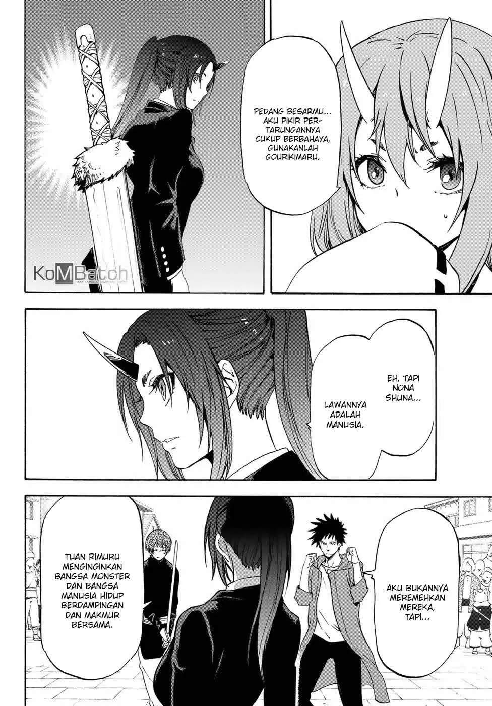 Tensei Shitara Slime Datta Ken Chapter 58 Bahasa Indonesia