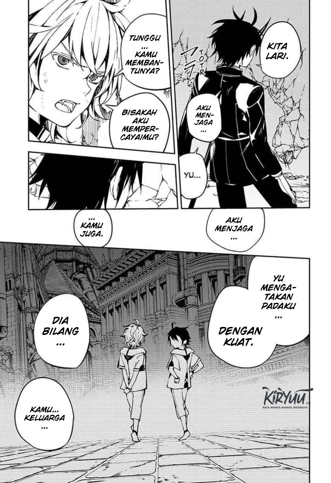 Owari no Seraph Chapter 88 Bahasa Indonesia