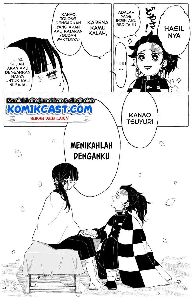 Kimetsu no Yaiba – X Years Later – Tanjiro Proposes Chapter 0