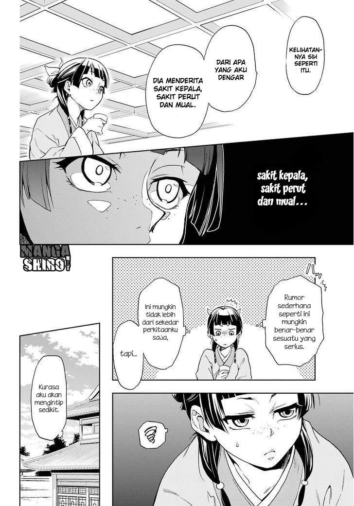 Kusuriya no Hitorigoto Chapter 01 Bahasa Indonesia