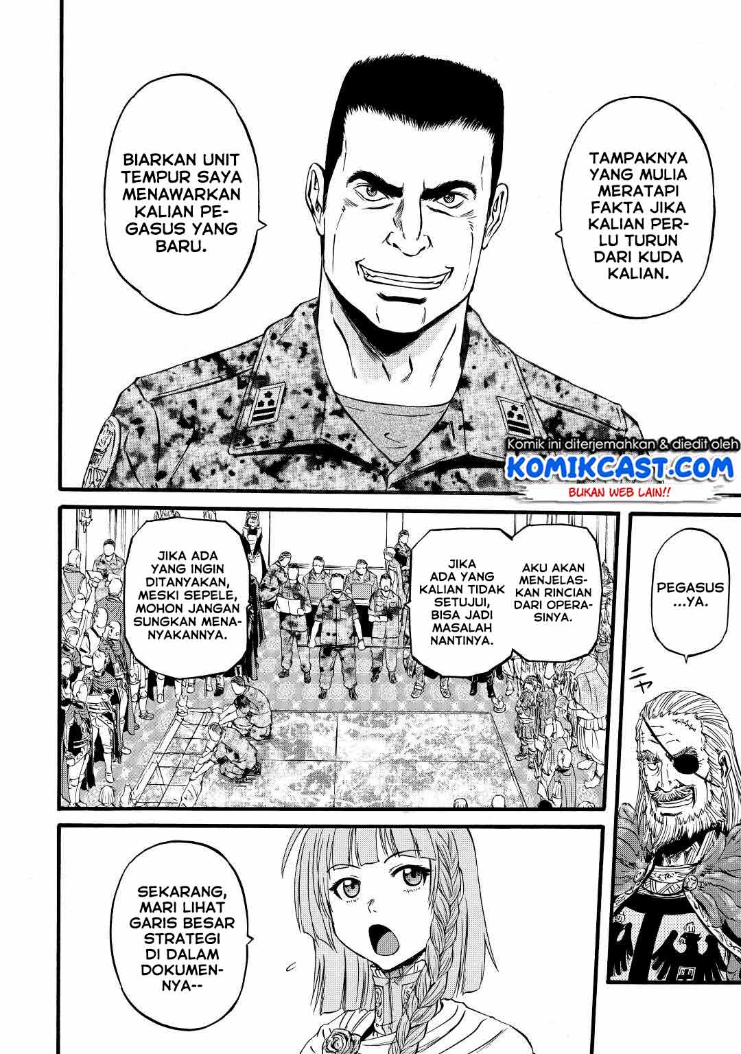 Gate – Jietai Kare no Chi nite, Kaku Tatakeri Chapter 113 Bahasa Indonesia