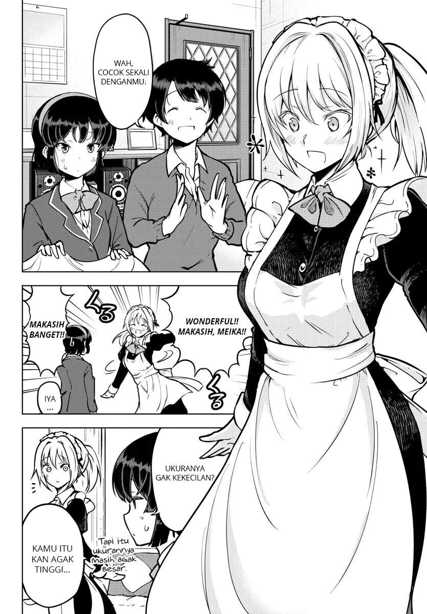 Meika-san Can’t Conceal Her Emotions Chapter 14 Bahasa Indonesia