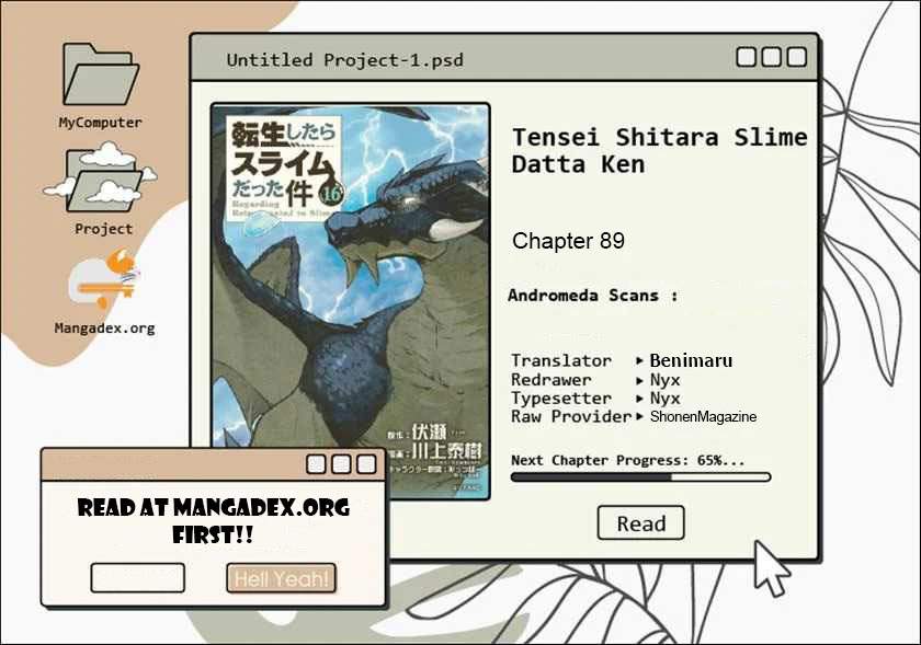 Tensei Shitara Slime Datta Ken Chapter 89 Bahasa Indonesia