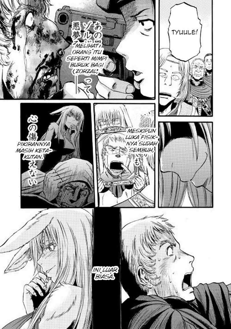 Gate – Jietai Kare no Chi nite, Kaku Tatakeri Chapter 85 Bahasa Indonesia