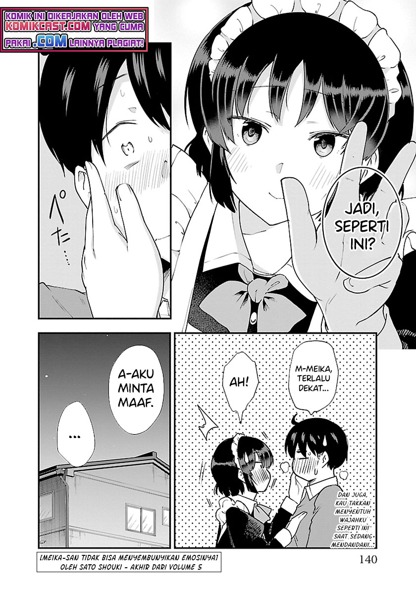 Meika-san Can’t Conceal Her Emotions Chapter 63.1 Bahasa Indonesia