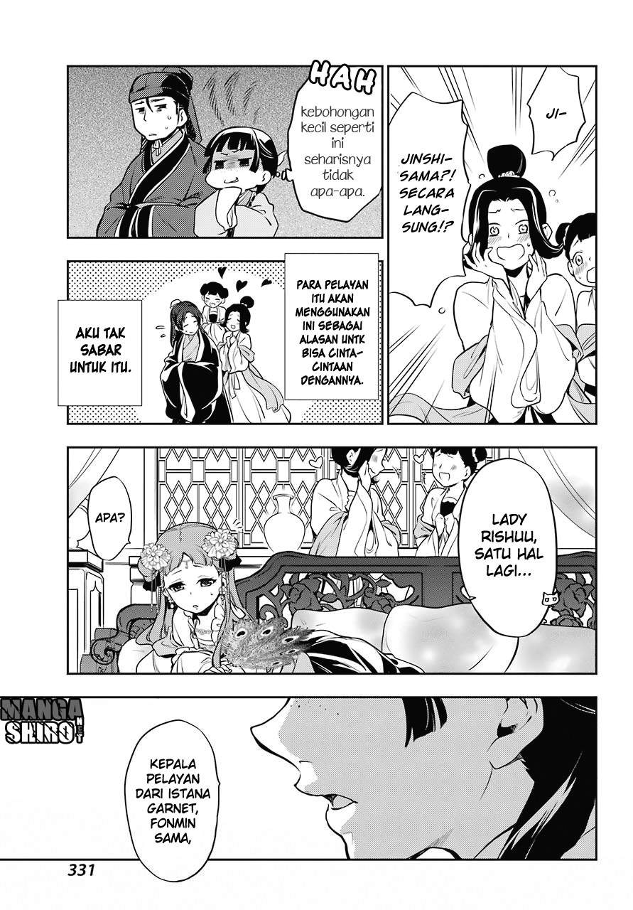 Kusuriya no Hitorigoto Chapter 16 Bahasa Indonesia