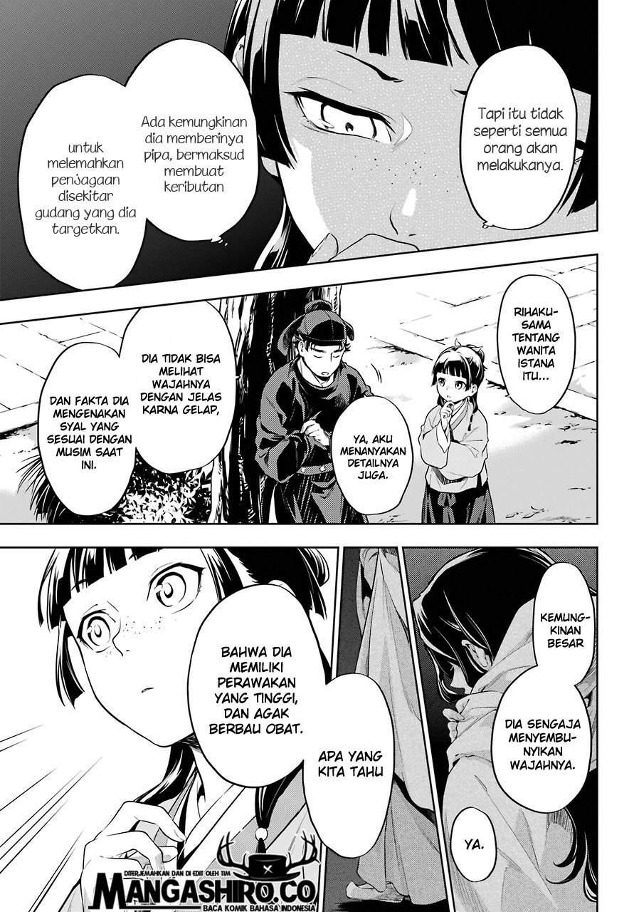 Kusuriya no Hitorigoto Chapter 31 Bahasa Indonesia