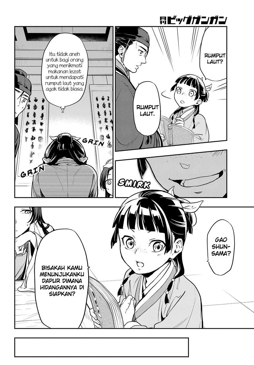 Kusuriya no Hitorigoto Chapter 25 Bahasa Indonesia