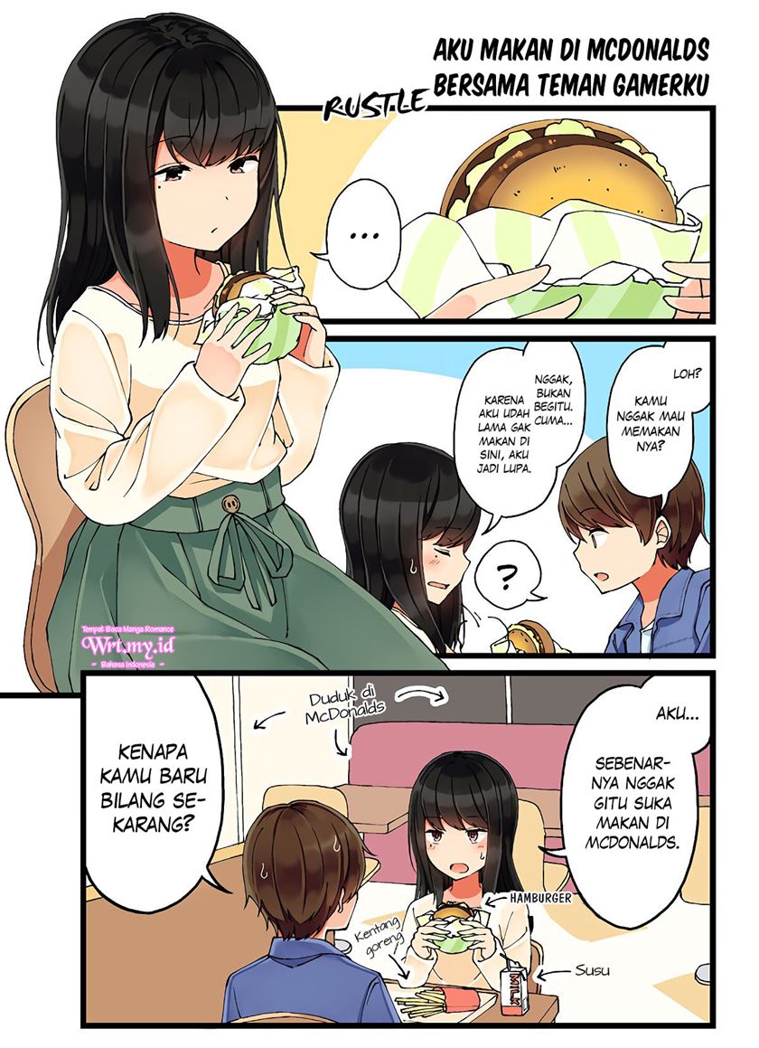 Hanging Out with a Gamer Girl Chapter 24 Bahasa Indonesia