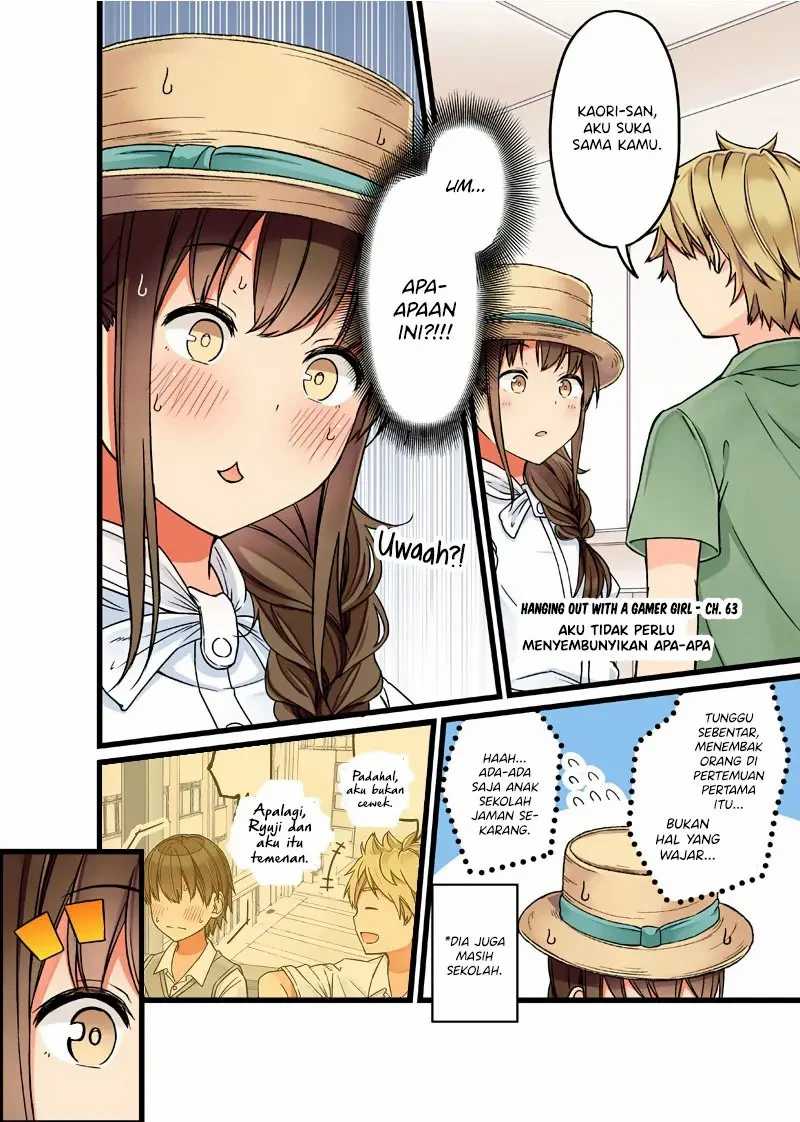 Hanging Out with a Gamer Girl Chapter 63 Bahasa Indonesia