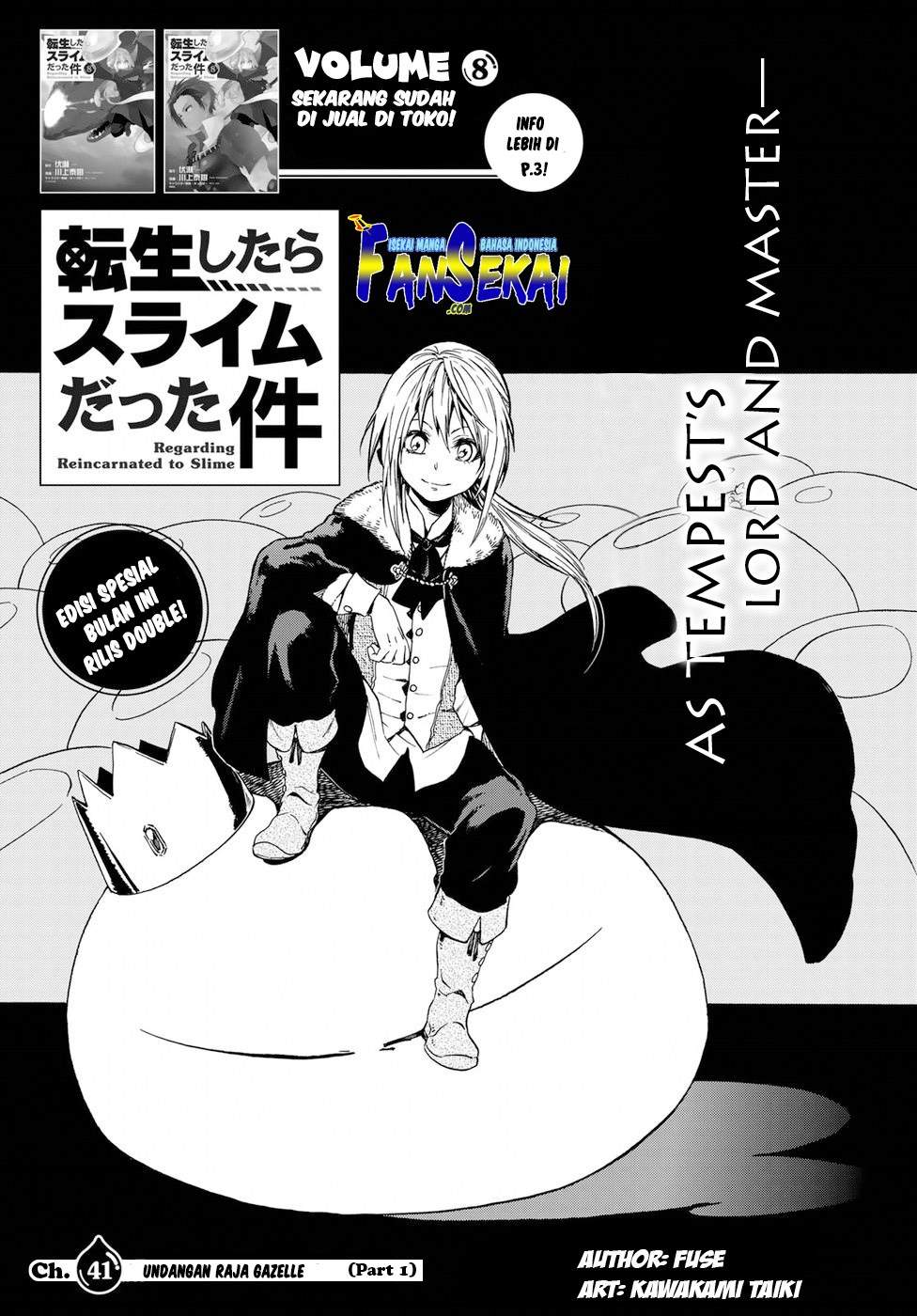 Tensei Shitara Slime Datta Ken Chapter 41 Bahasa Indonesia