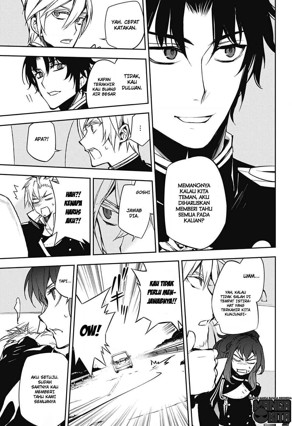 Owari no Seraph Chapter 54 Bahasa Indonesia