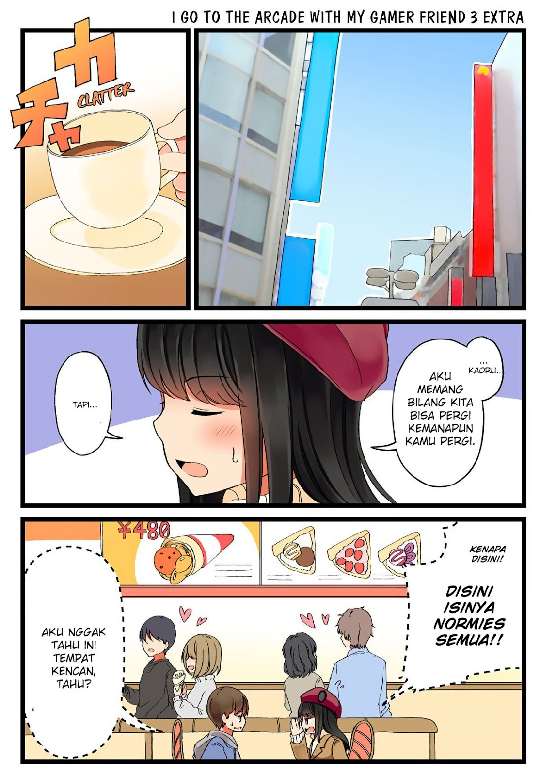 Hanging Out with a Gamer Girl Chapter 04 Bahasa Indonesia