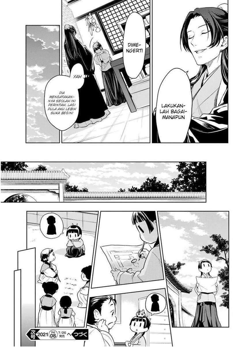 Kusuriya no Hitorigoto Chapter 45.1 Bahasa Indonesia