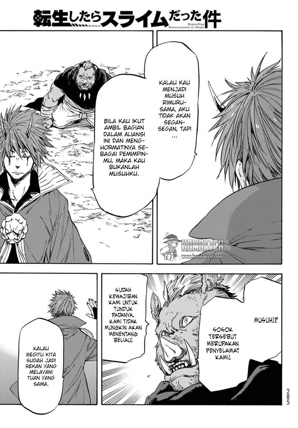 Tensei Shitara Slime Datta Ken Chapter 26 Bahasa Indonesia