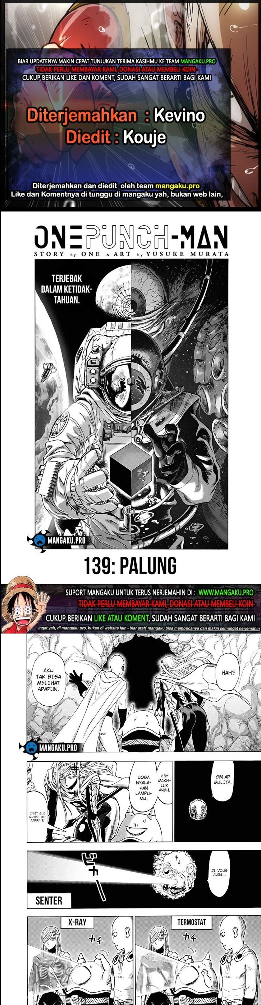 One Punch-Man Chapter 189 Bahasa Indonesia