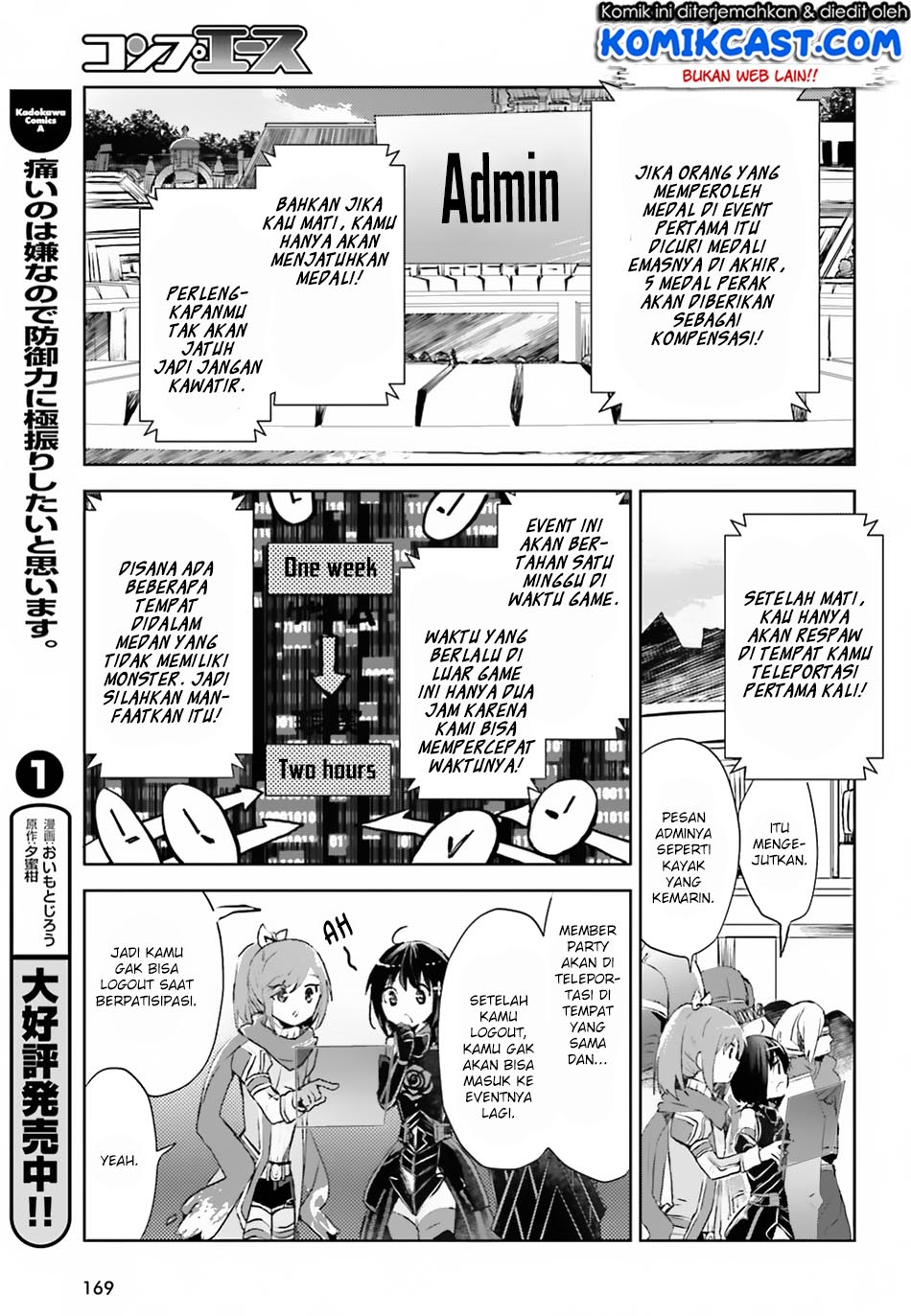 Itai no wa Iya nanode Bougyo-Ryoku ni Kyokufuri Shitai to Omoimasu Chapter 09 Bahasa Indonesia