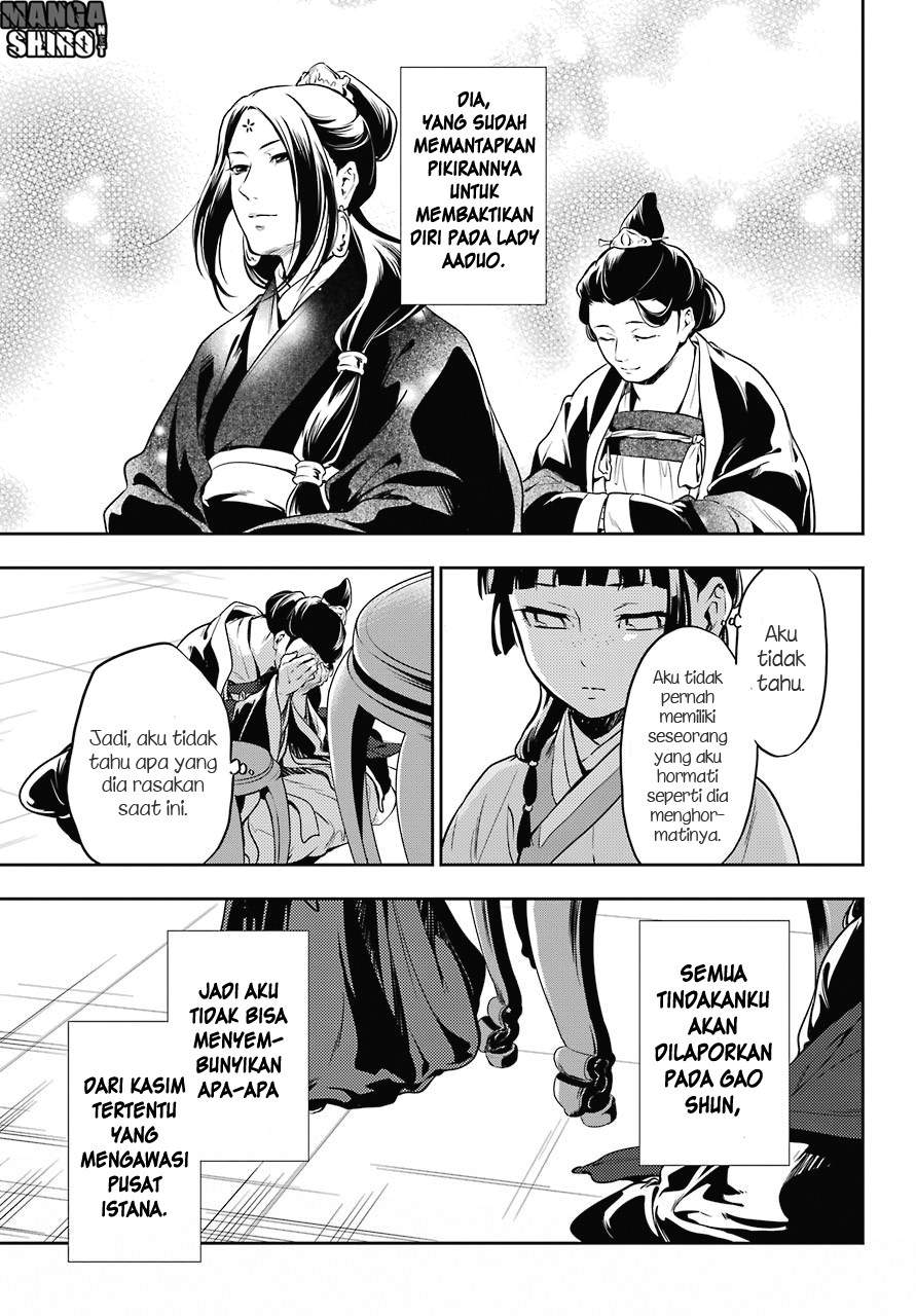 Kusuriya no Hitorigoto Chapter 17 Bahasa Indonesia