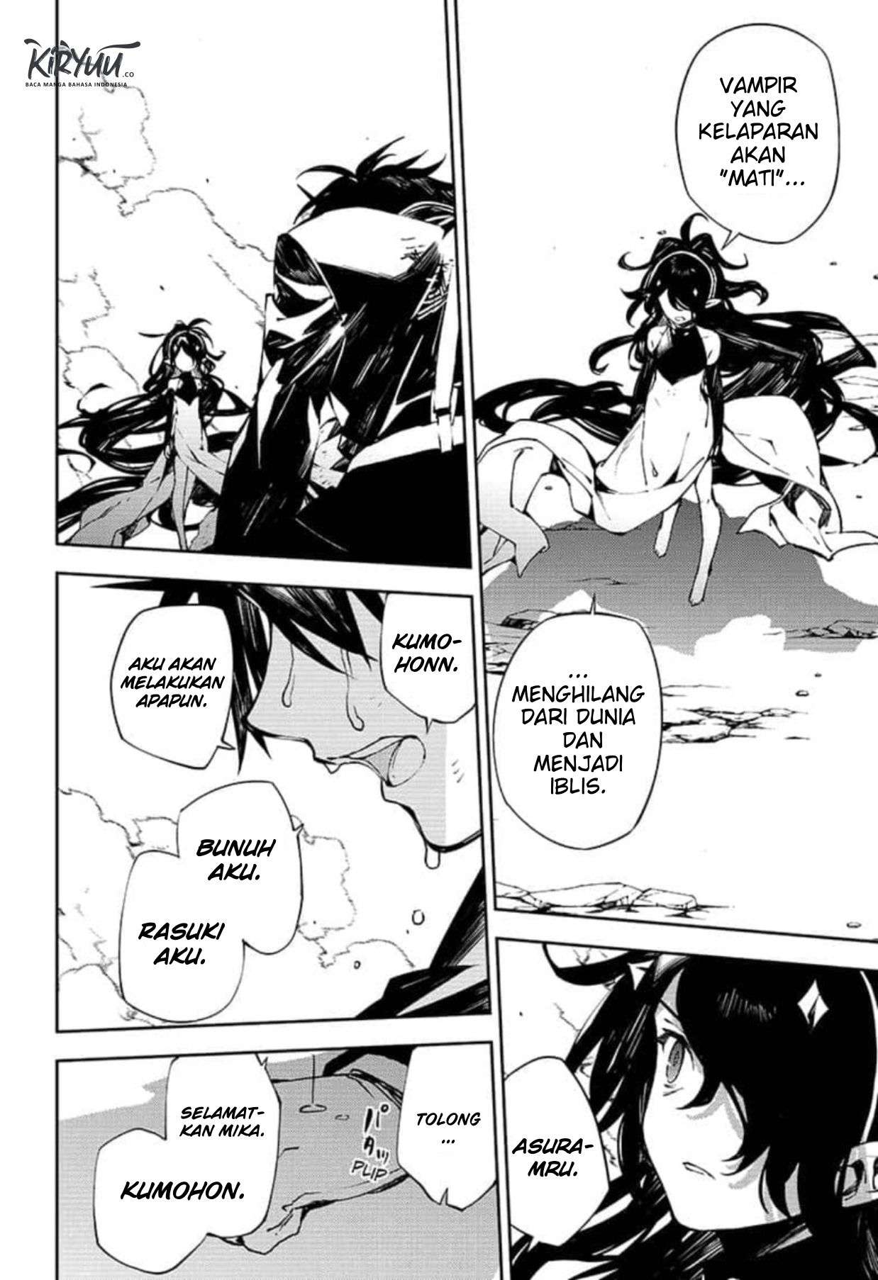 Owari no Seraph Chapter 89 Bahasa Indonesia