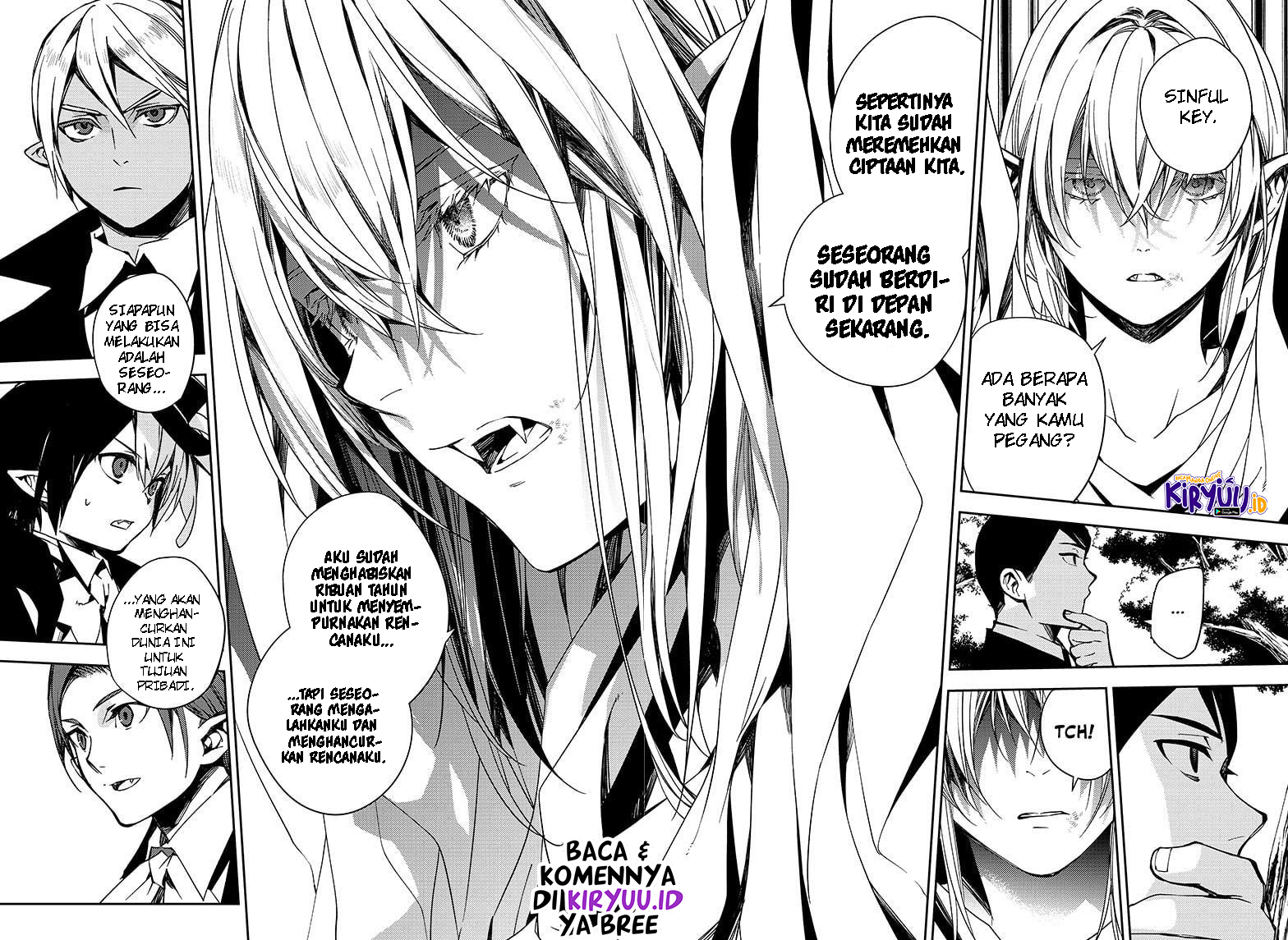 Owari no Seraph Chapter 109 Bahasa Indonesia