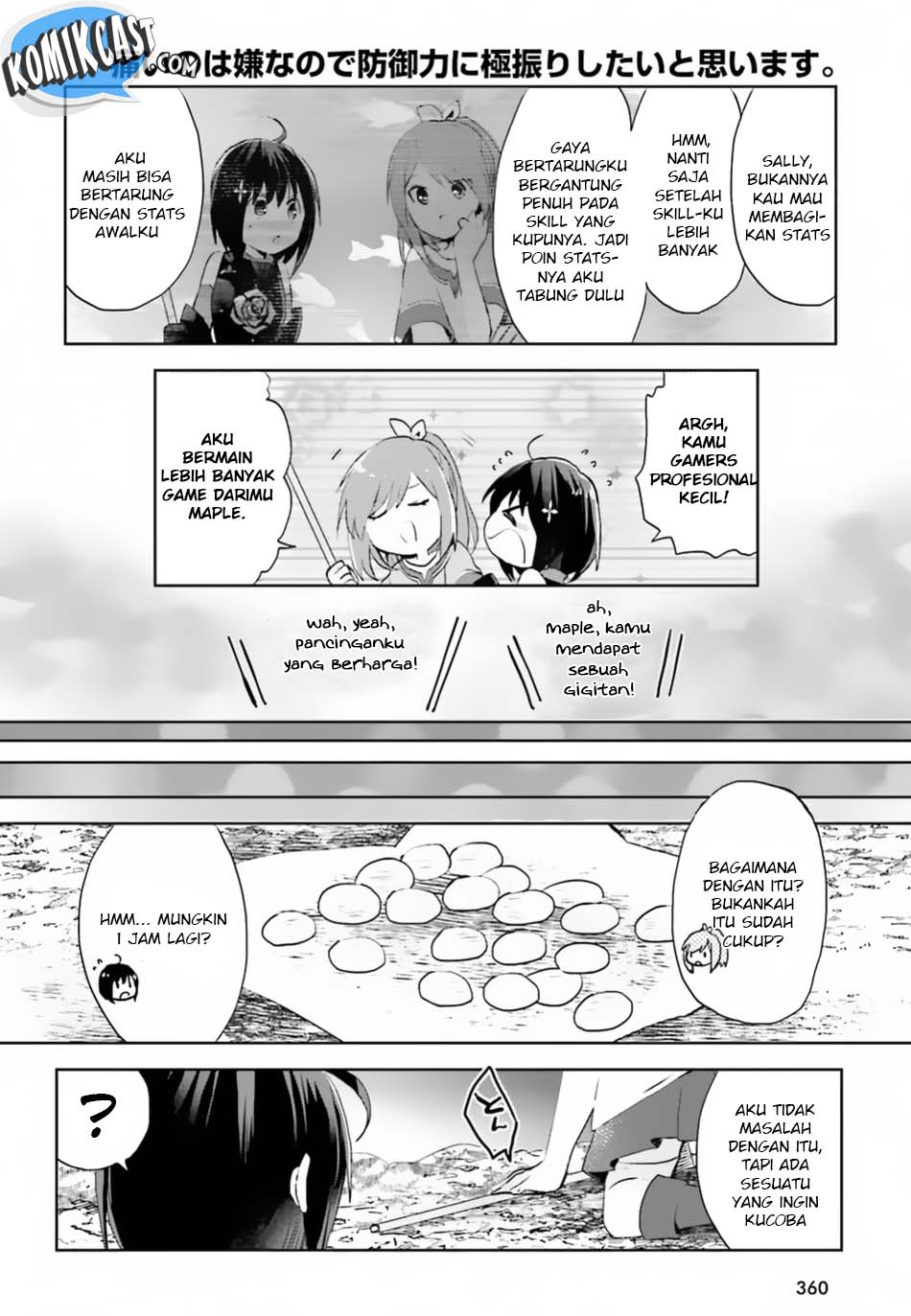 Itai no wa Iya nanode Bougyo-Ryoku ni Kyokufuri Shitai to Omoimasu Chapter 05 Bahasa Indonesia