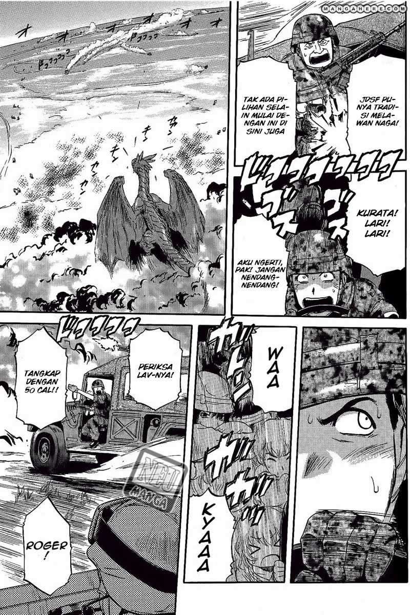 Gate – Jietai Kare no Chi nite, Kaku Tatakeri Chapter 6 Bahasa Indonesia