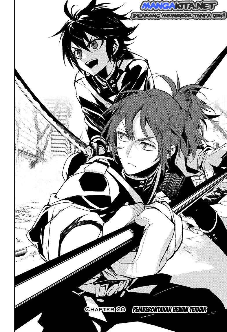 Owari no Seraph Chapter 28 Bahasa Indonesia