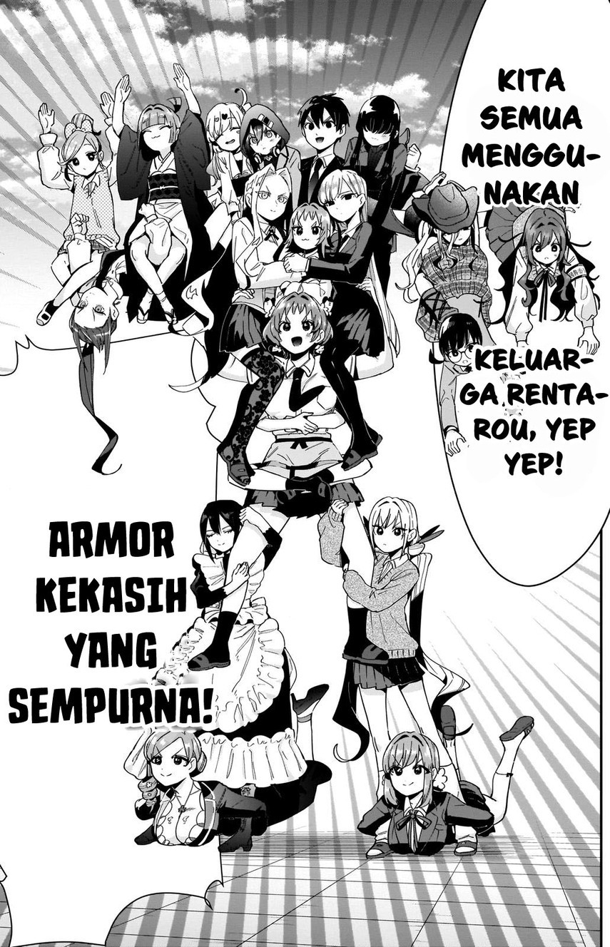 Kimi no Koto ga Dai Dai Dai Dai Daisuki na 100-nin no Kanojo Chapter 91 Bahasa Indonesia