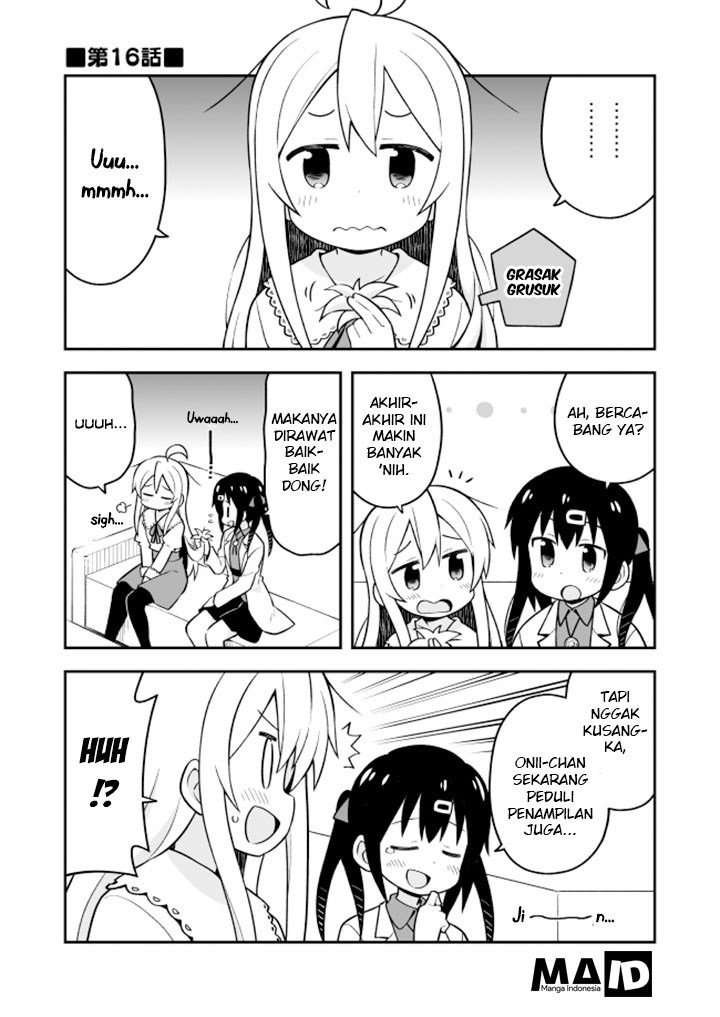 Onii-chan wa Oshimai Chapter 16 Bahasa Indonesia