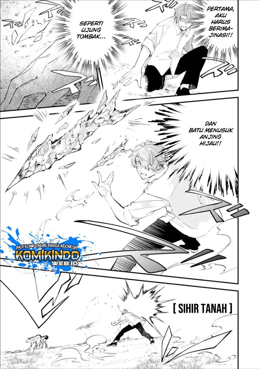 Isekai Cheat Magic Swordsman Chapter 1.3 Bahasa Indonesia