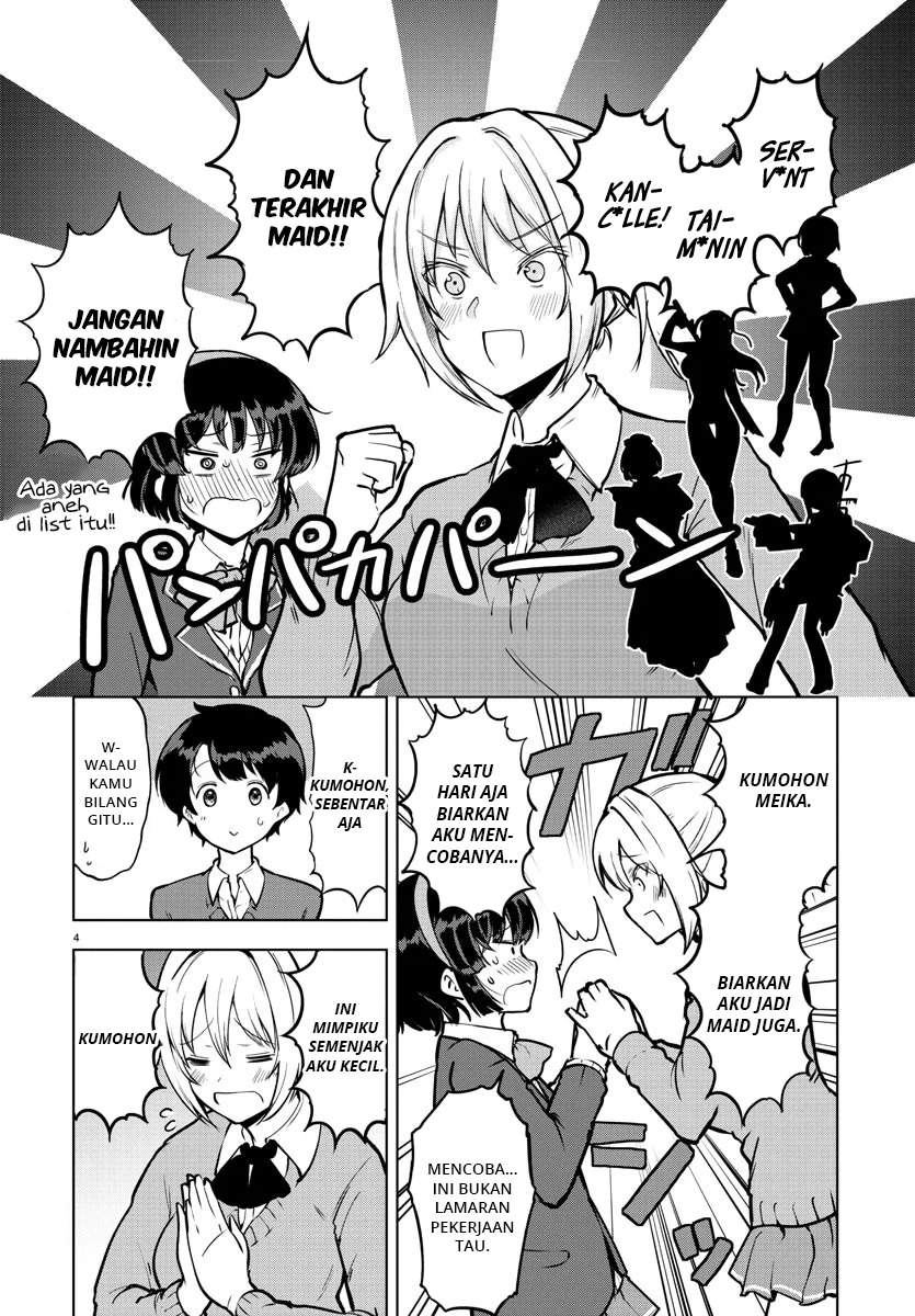 Meika-san Can’t Conceal Her Emotions Chapter 14 Bahasa Indonesia