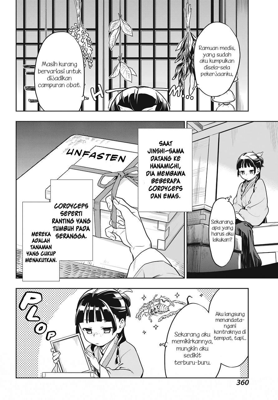 Kusuriya no Hitorigoto Chapter 22 Bahasa Indonesia