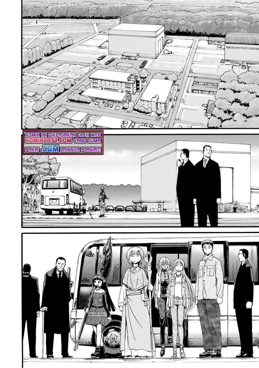 Gate – Jietai Kare no Chi nite, Kaku Tatakeri Chapter 105 Bahasa Indonesia