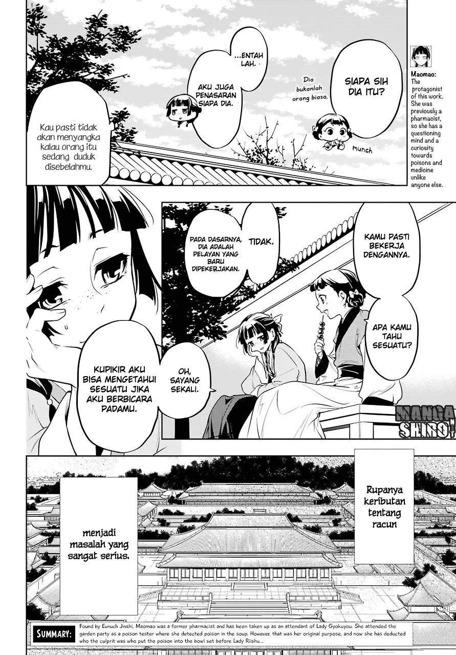 Kusuriya no Hitorigoto Chapter 10 Bahasa Indonesia