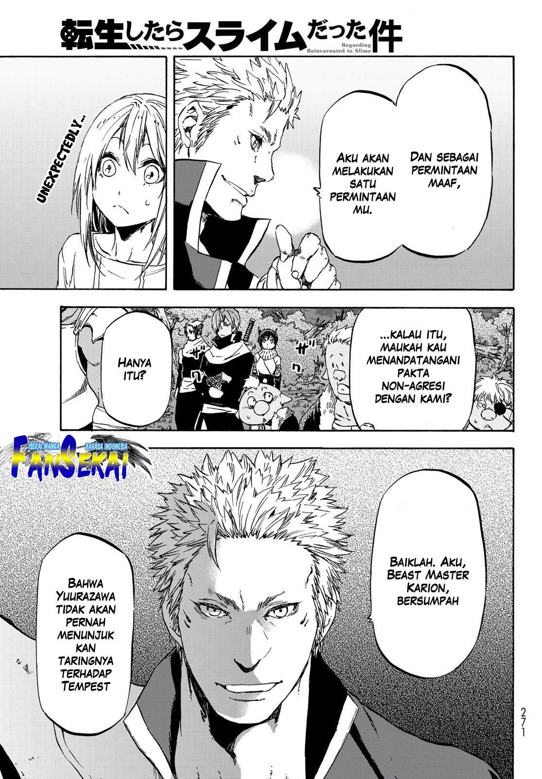 Tensei Shitara Slime Datta Ken Chapter 39 Bahasa Indonesia