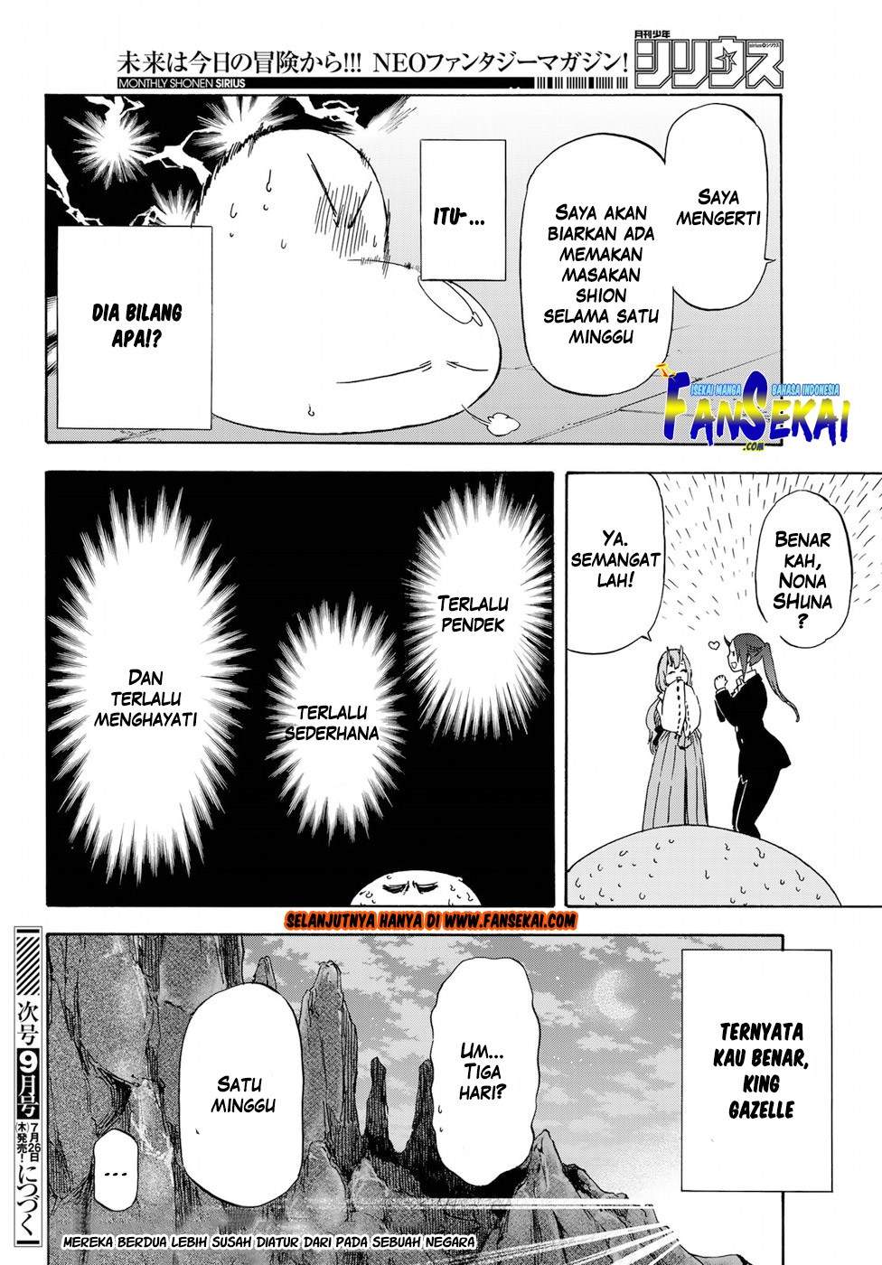 Tensei Shitara Slime Datta Ken Chapter 42 Bahasa Indonesia