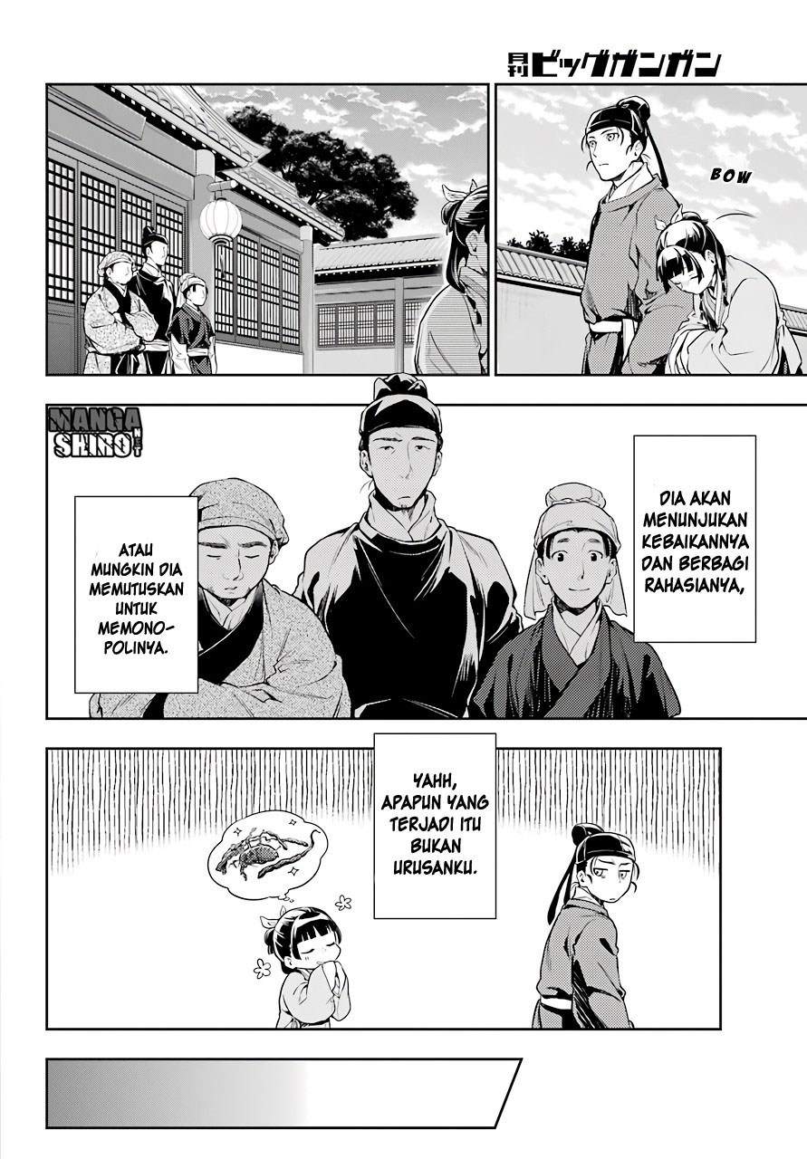 Kusuriya no Hitorigoto Chapter 26 Bahasa Indonesia