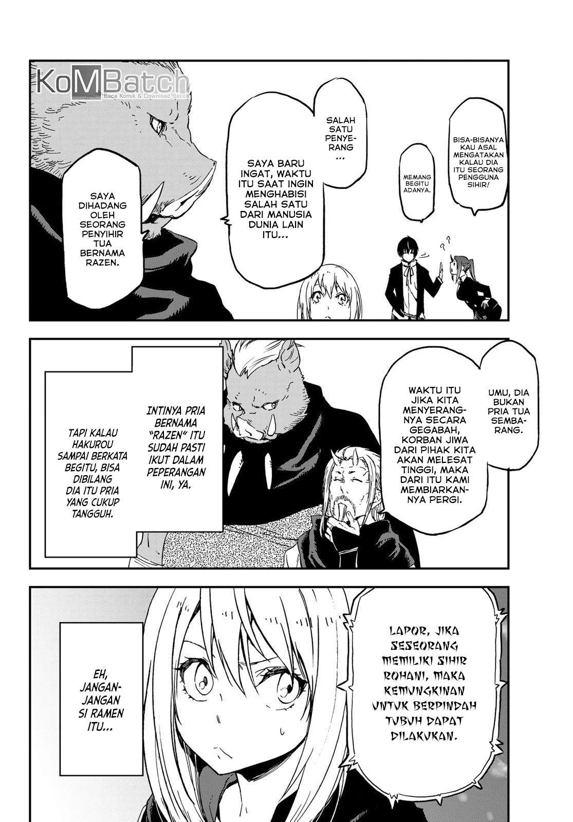 Tensei Shitara Slime Datta Ken Chapter 75 Bahasa Indonesia