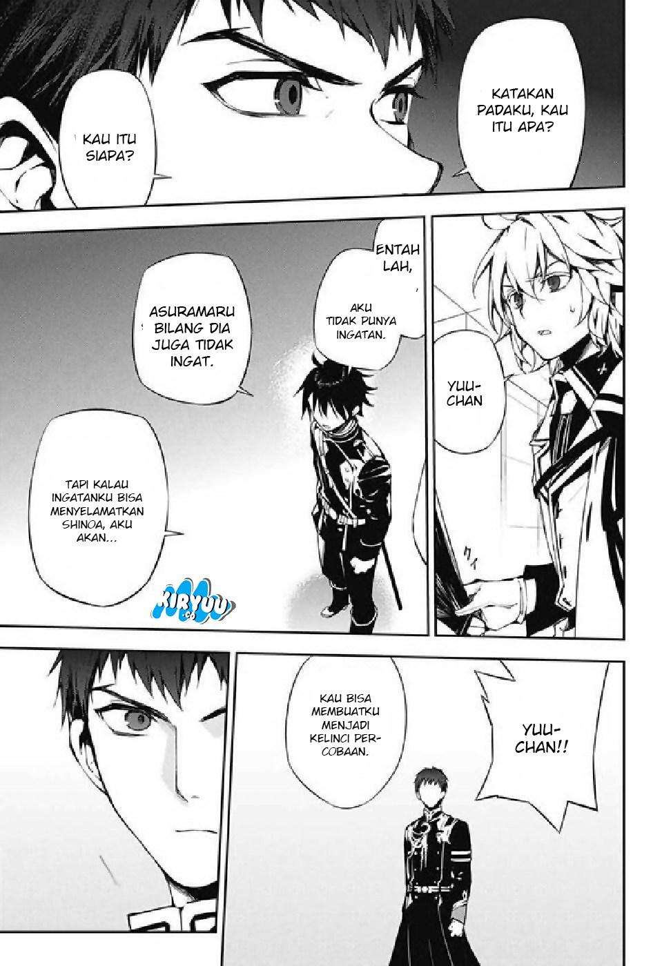 Owari no Seraph Chapter 75 Bahasa Indonesia